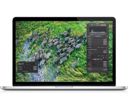 Du retina pour le MacBook Pro