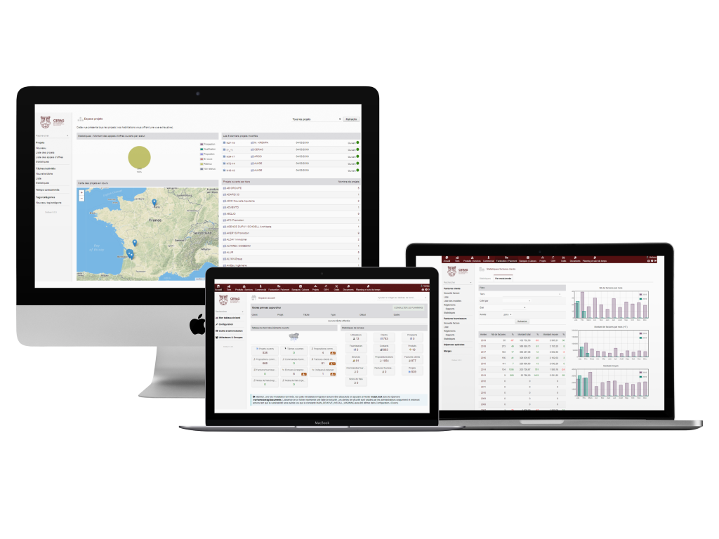 Cas clients CERAG logiciel ERP