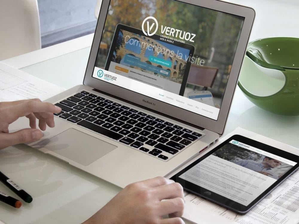 nouveau site internet Vertuoz