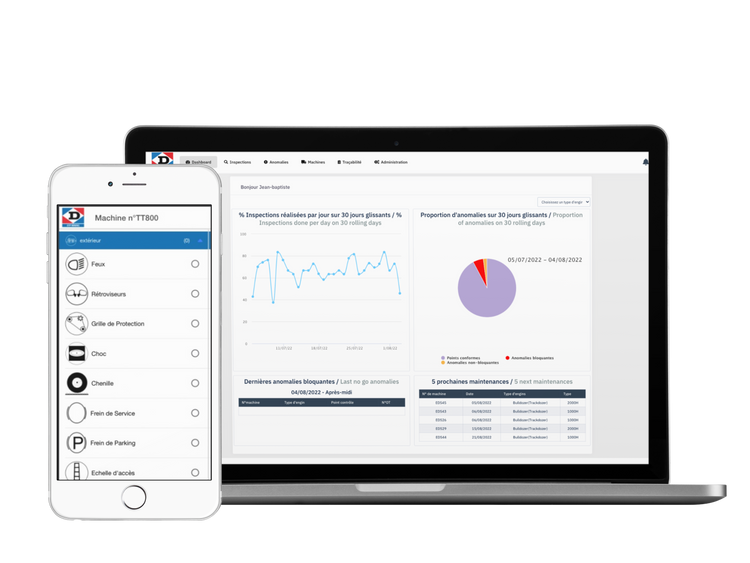 Cas clients Bouygues TP application mobile formulaire